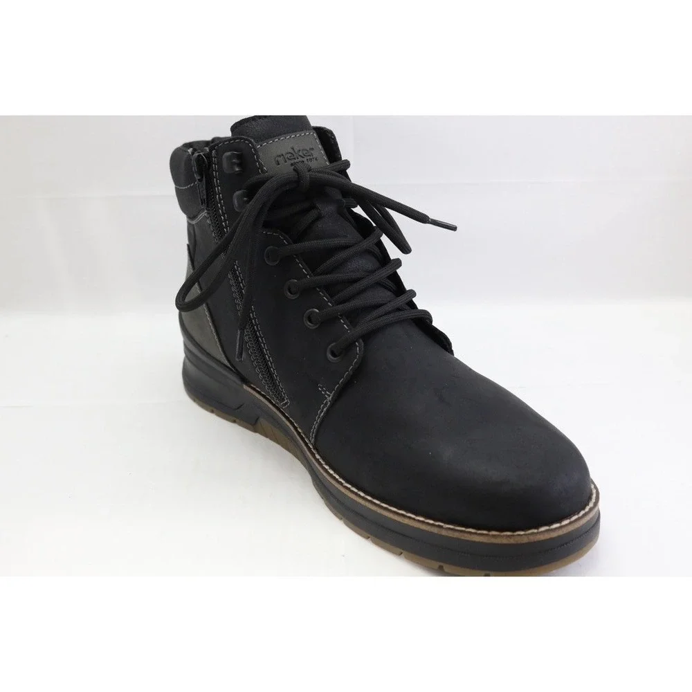 Rieker Black Casual Closed Men'S Boots 32330-00 Tex Antisteress Light Waterrepel